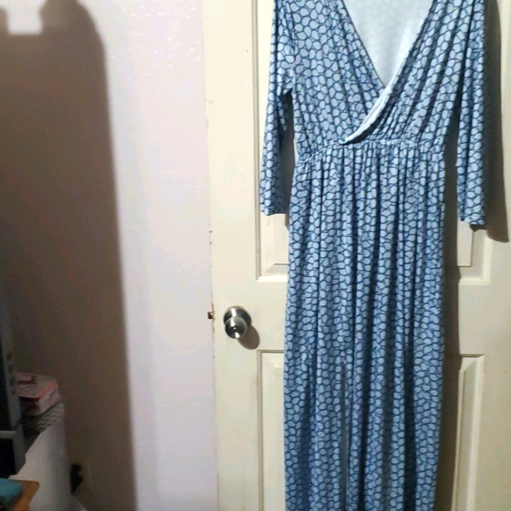 Mock Wrap Around dress